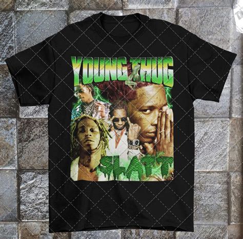 vintage young thug shirt.